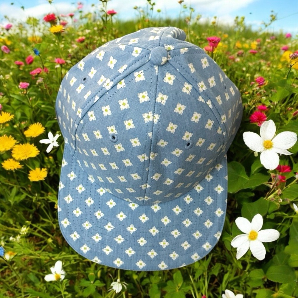 Marc Jacobs Designer Light Blue Indigo Cap NWT. $98 MSRP - Picture 4 of 16